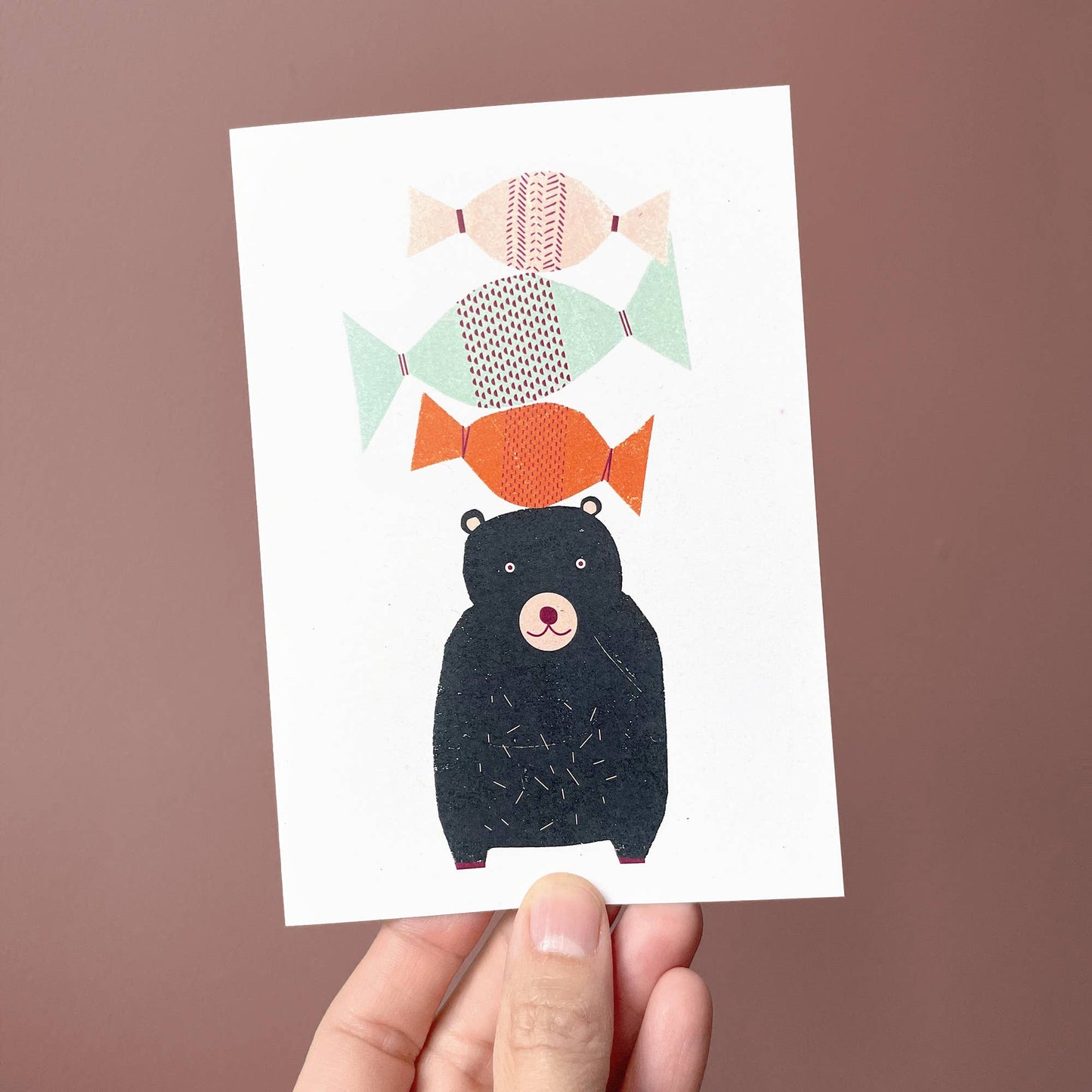 Greeting Card Sweetie Bear