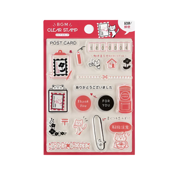 BGM Clear Stamp - Recorded Mail
