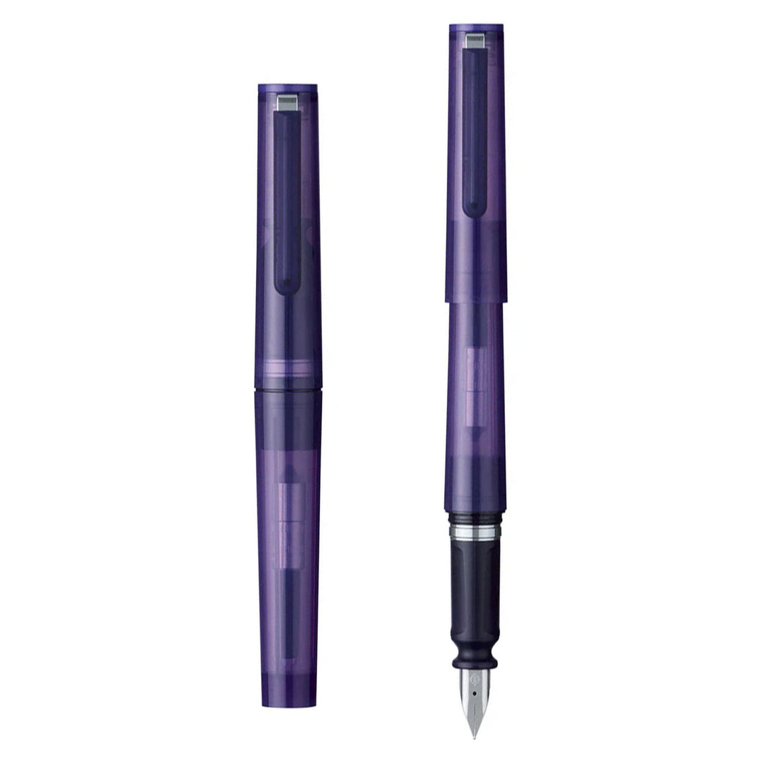 Sailor Japan Tuzu Adjust Fountain Pen- Clear Violet