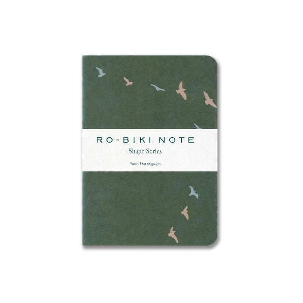 Yamamoto Paper RO-BIKI NOTE SHAPE SERIES Flying Birds