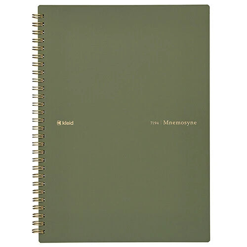 Mnemosyne x kleid B5 notebook B5 Olive