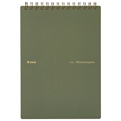 Mnemosyne x kleid B6 notebook B6 Olive