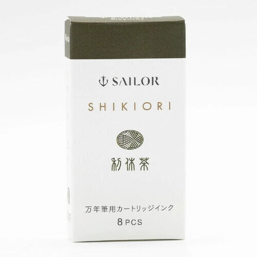 SAILOR Ink Shikiori Fountain Pen Ink Cartridge - Rikyucha