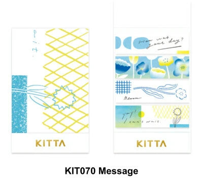 KITTA Washi Tape Message