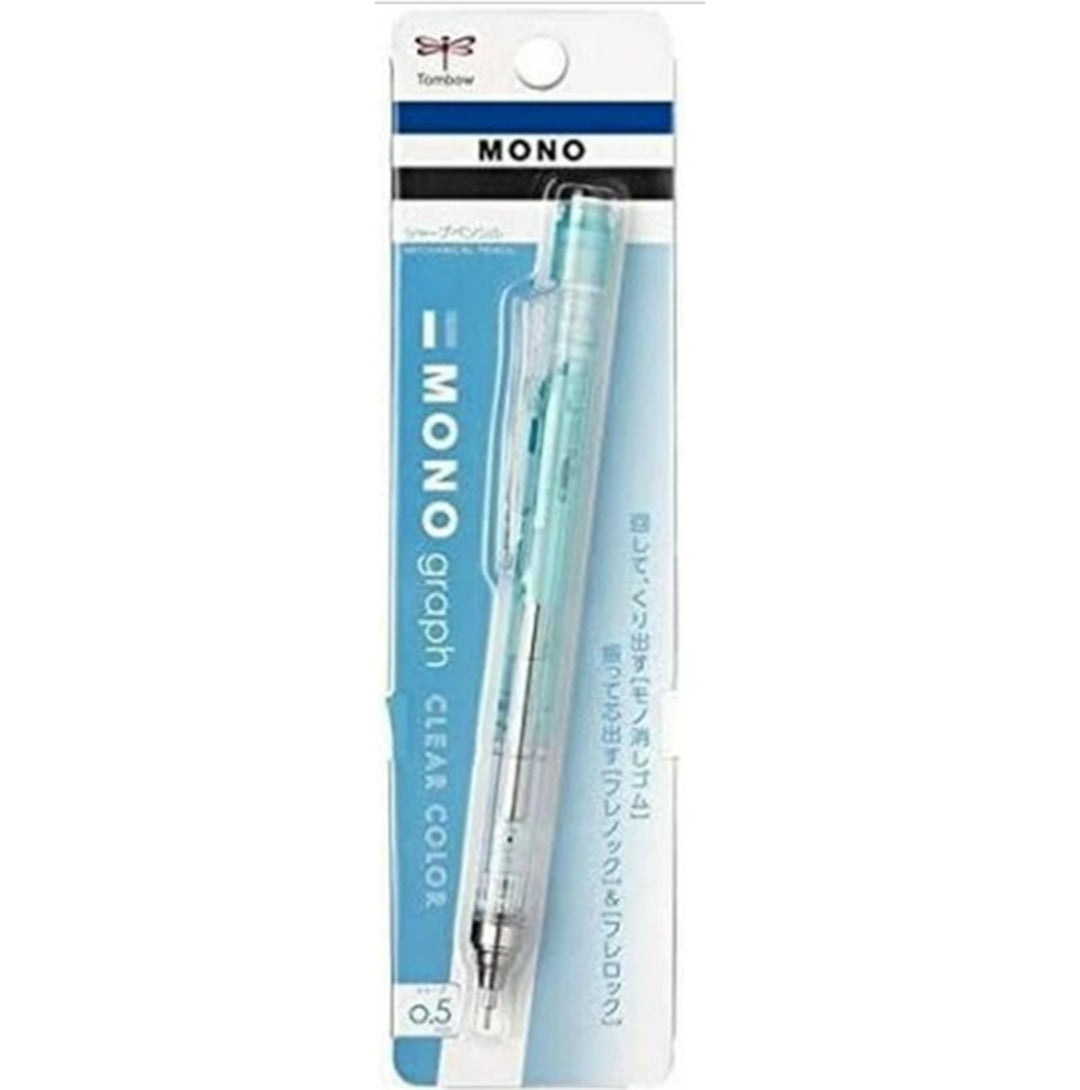 Tombow Mechanical Pencil 0.5 MONO Gragh Tombow Clear Mint