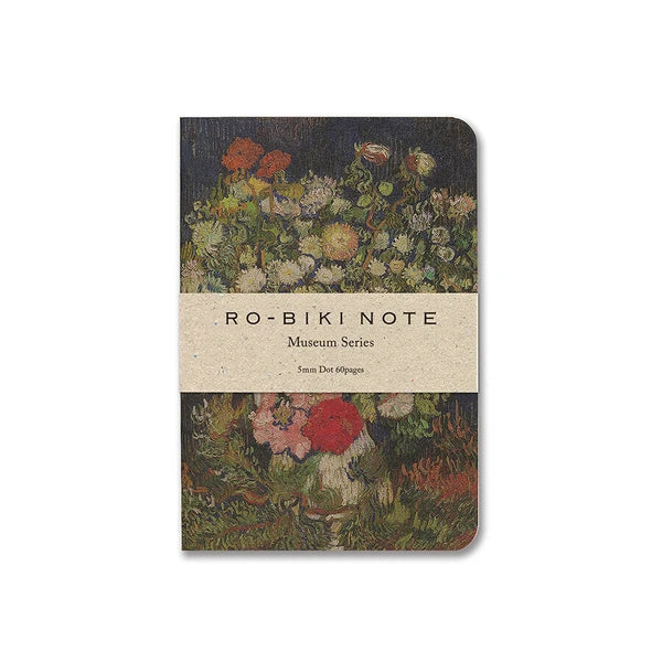 Yamamoto Paper RO-BIKI NOTE MUSEUM SERIES BOUQUET OF FLOWERS