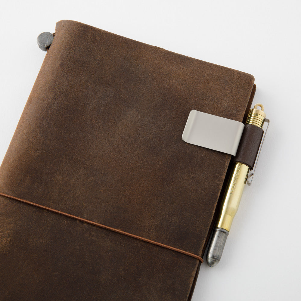 Traveler's Notebook Pen Clip- Brown