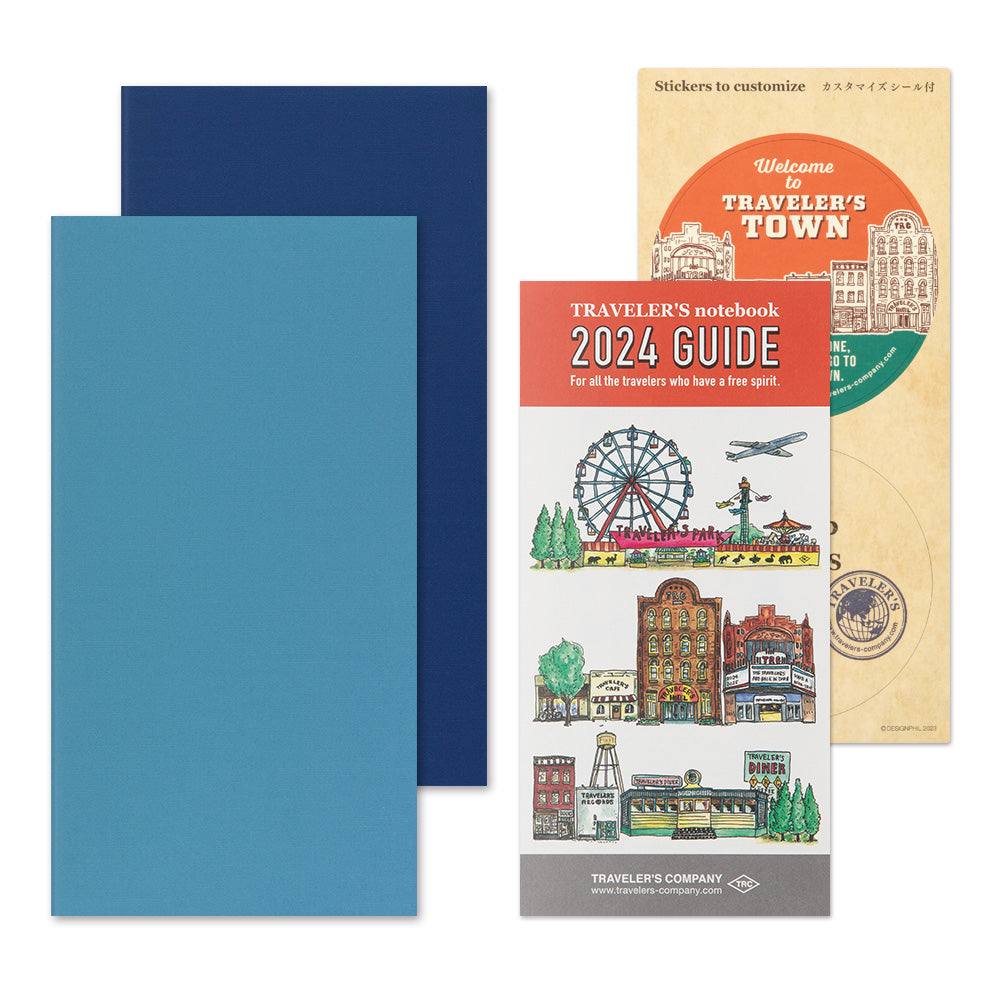 Traveler's Notebook 2024 Weekly with Memo Refill- Regular