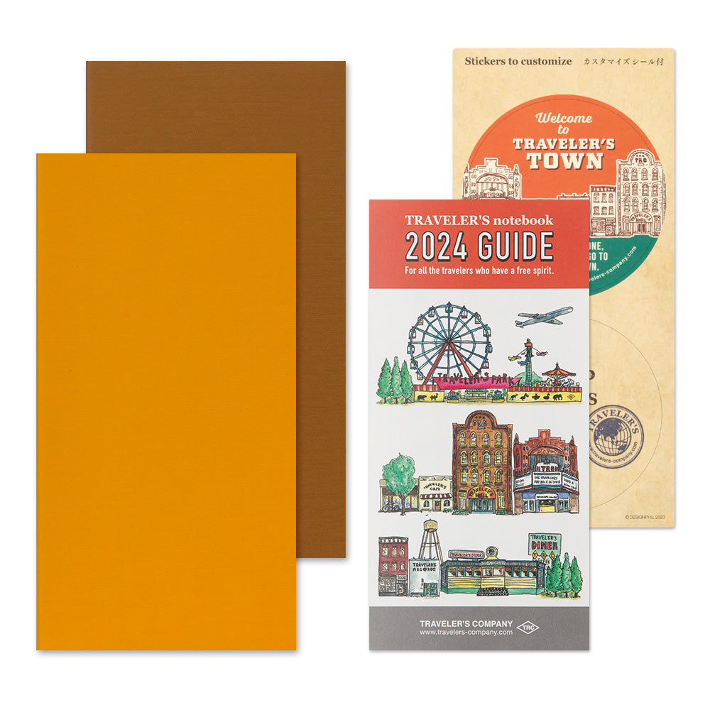 Traveler's Notebook 2024 Weekly Vertical Refill- Regular