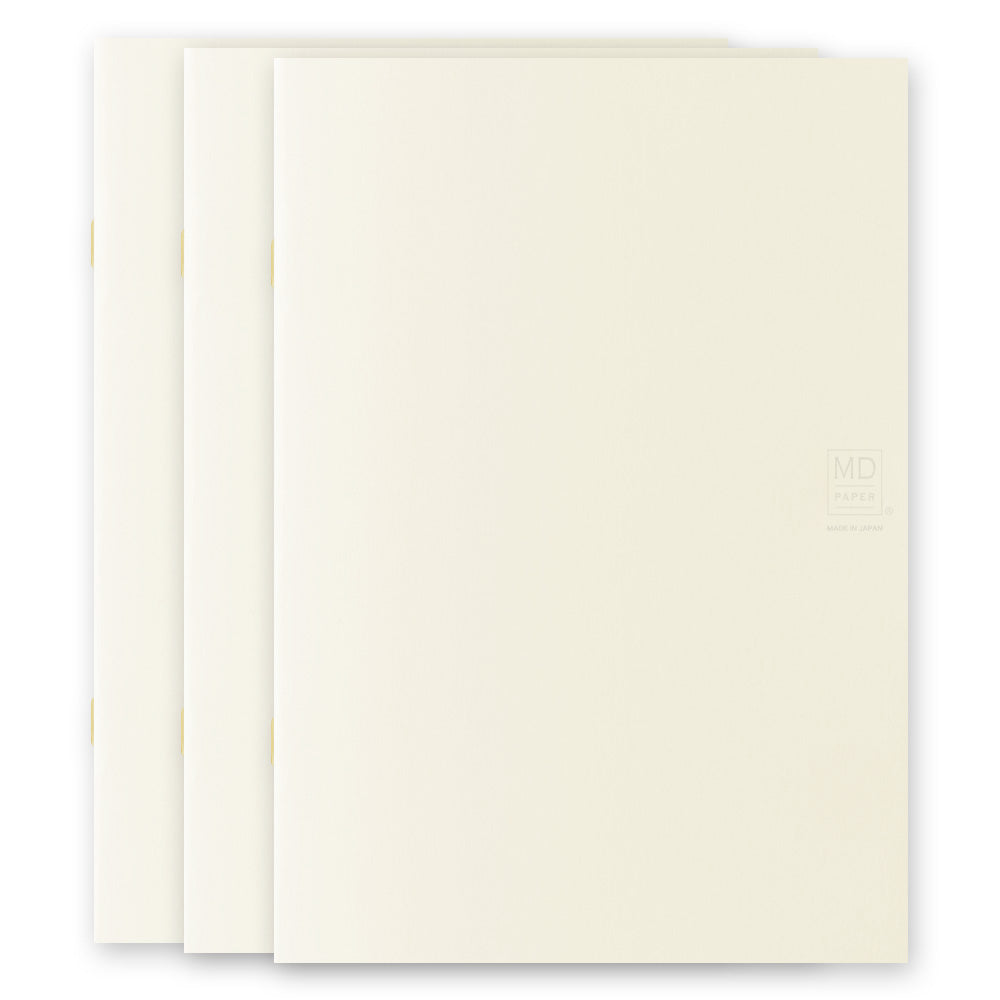 Midori  A5 Notebook Light Set of 3 - Blank