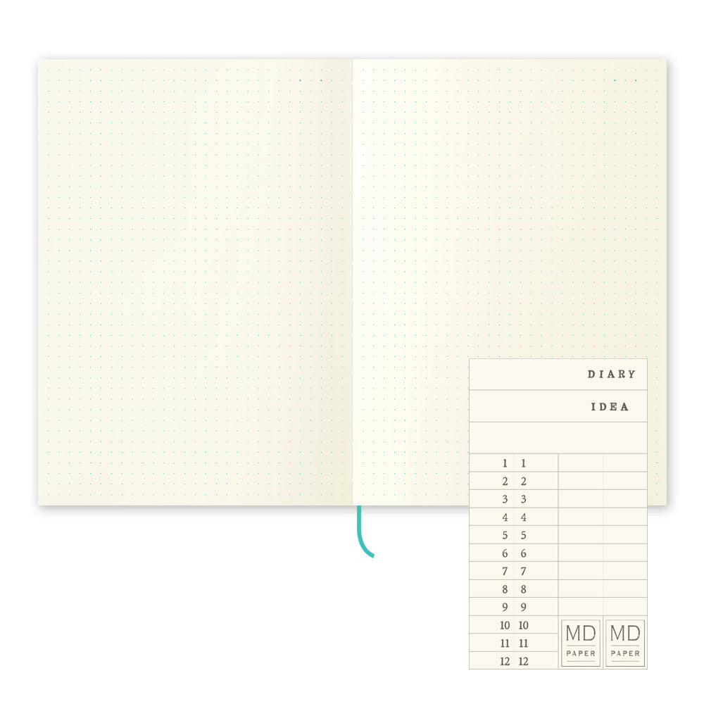 Midori A5 Journal Notebook - Dot