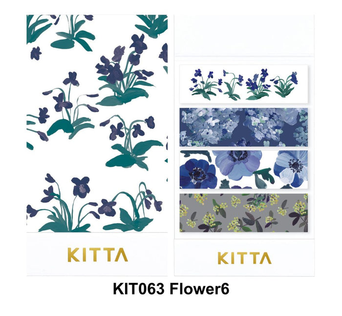 KITTA Washi Tape Flower6