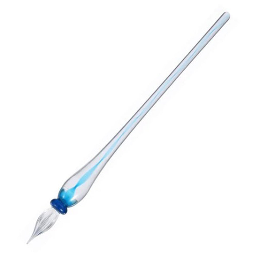 Teranishi Fountain Pen Glass Dip Pen Ribbon Blue