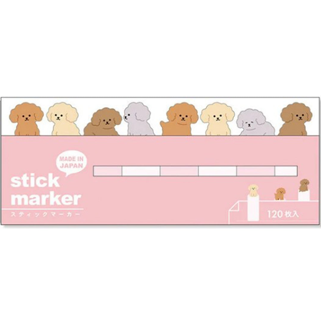 Mind Wave Sticky Notes Poodle Stick Marker