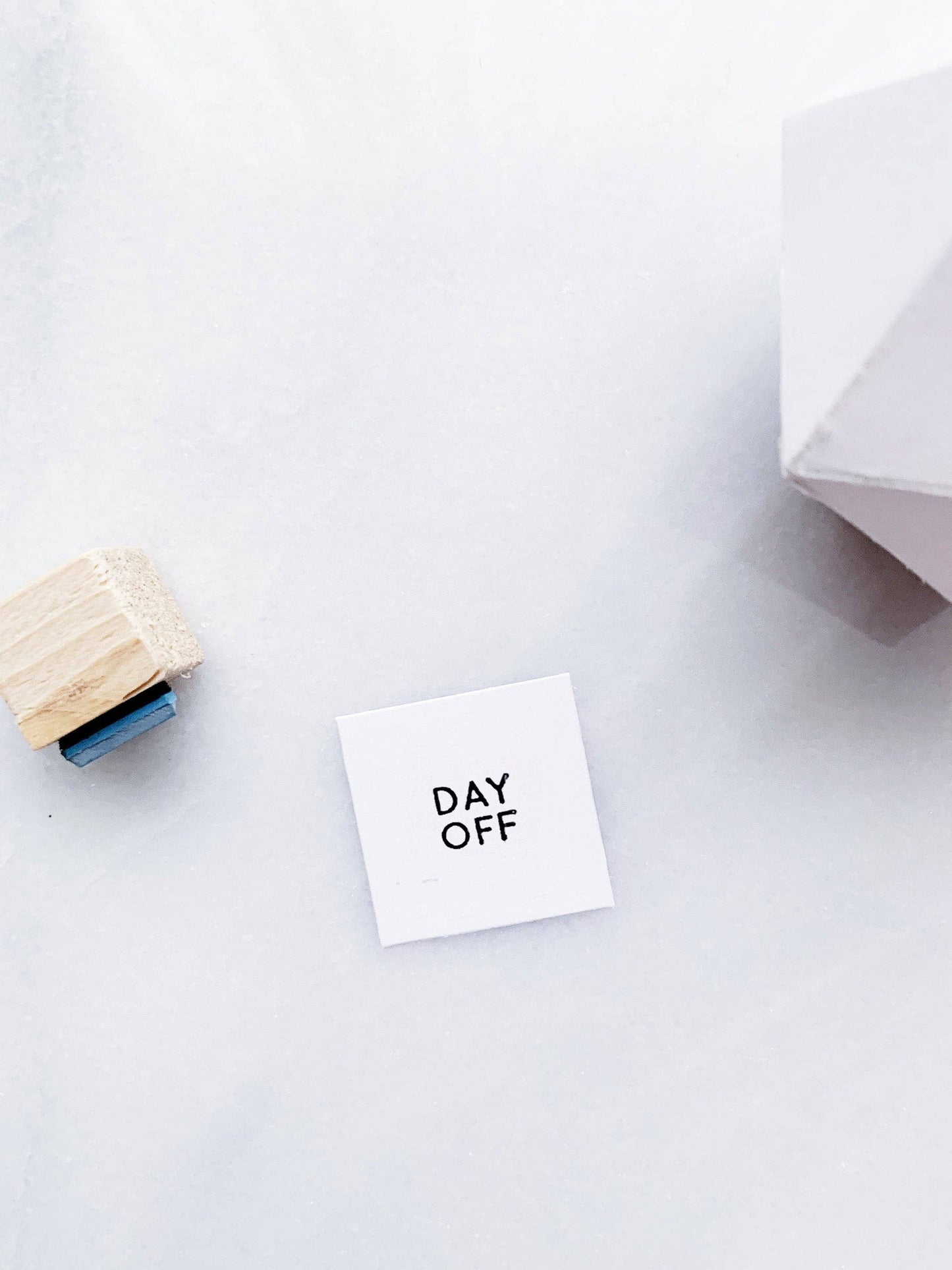 Day Off Rubber Stamp • BUJO Stamps