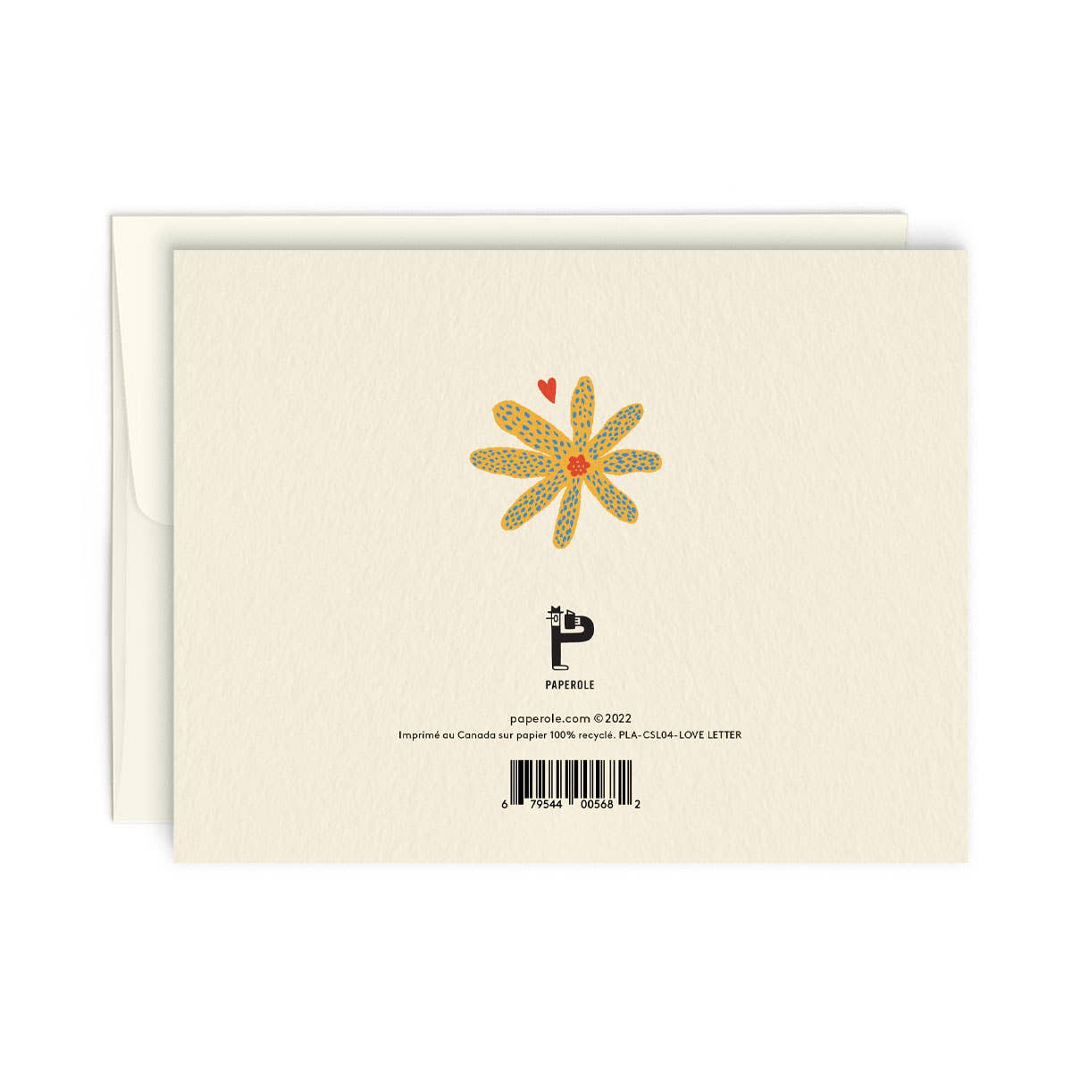 PENSÉES D'AMOUR — Greeting Card