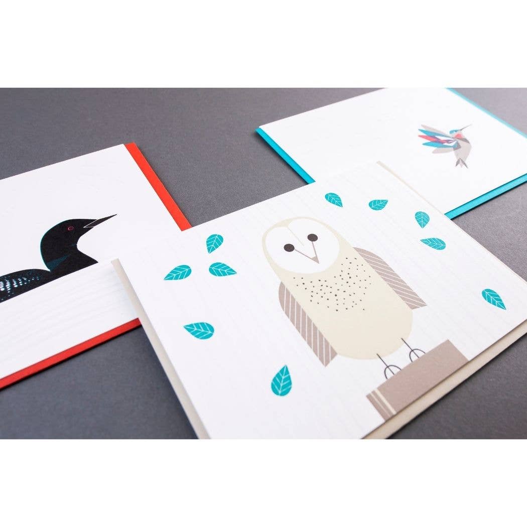 Owl Modern Card: Single Card