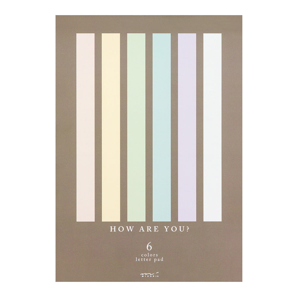 Letter Pad <B5> How are you?
