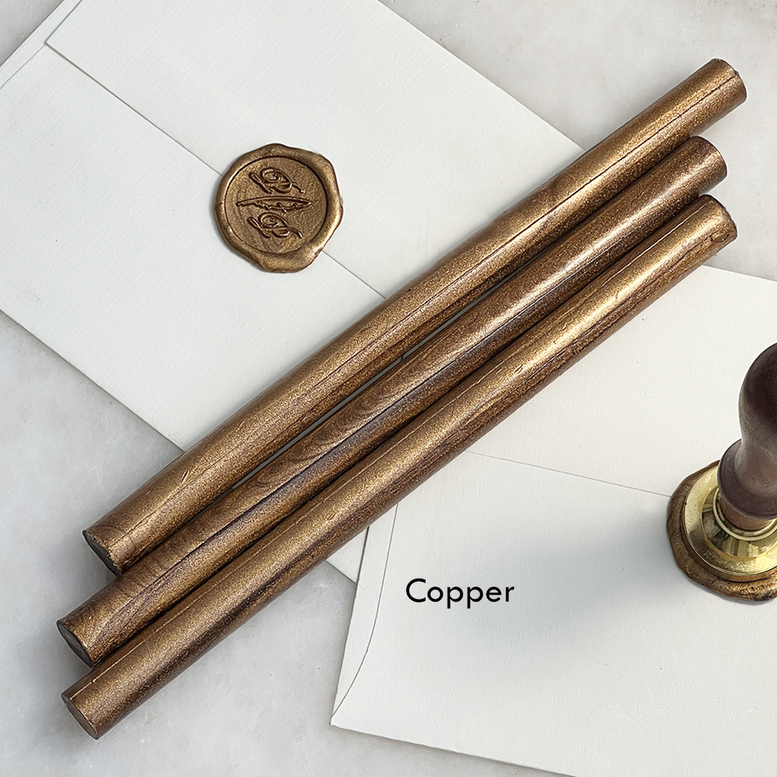 French Sealing Wax ~ Best Quality 7" ~ Unbreakable Mail Safe: Metallic apple green
