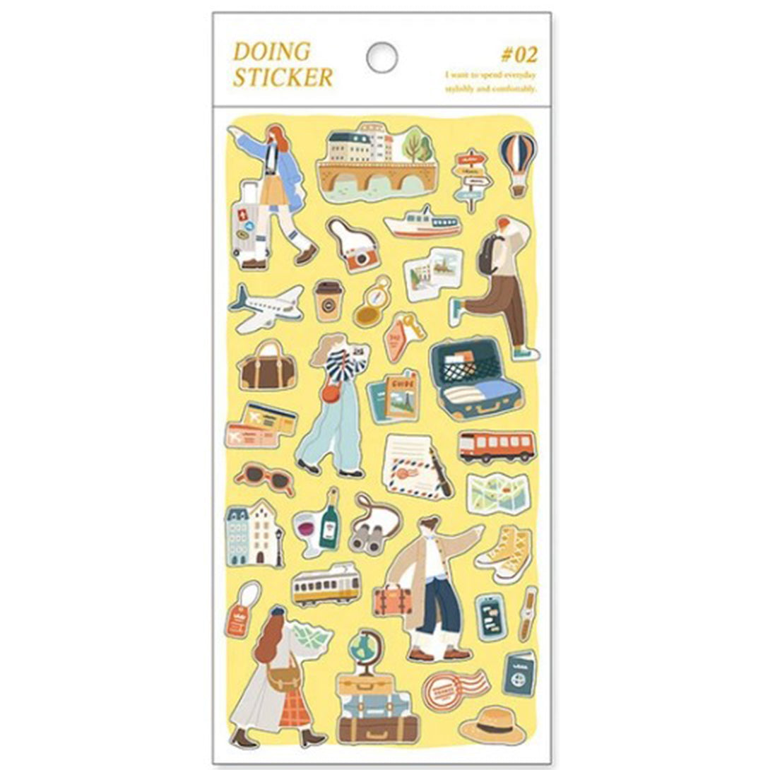 Mind Wave Doing Stickers #02 Travel