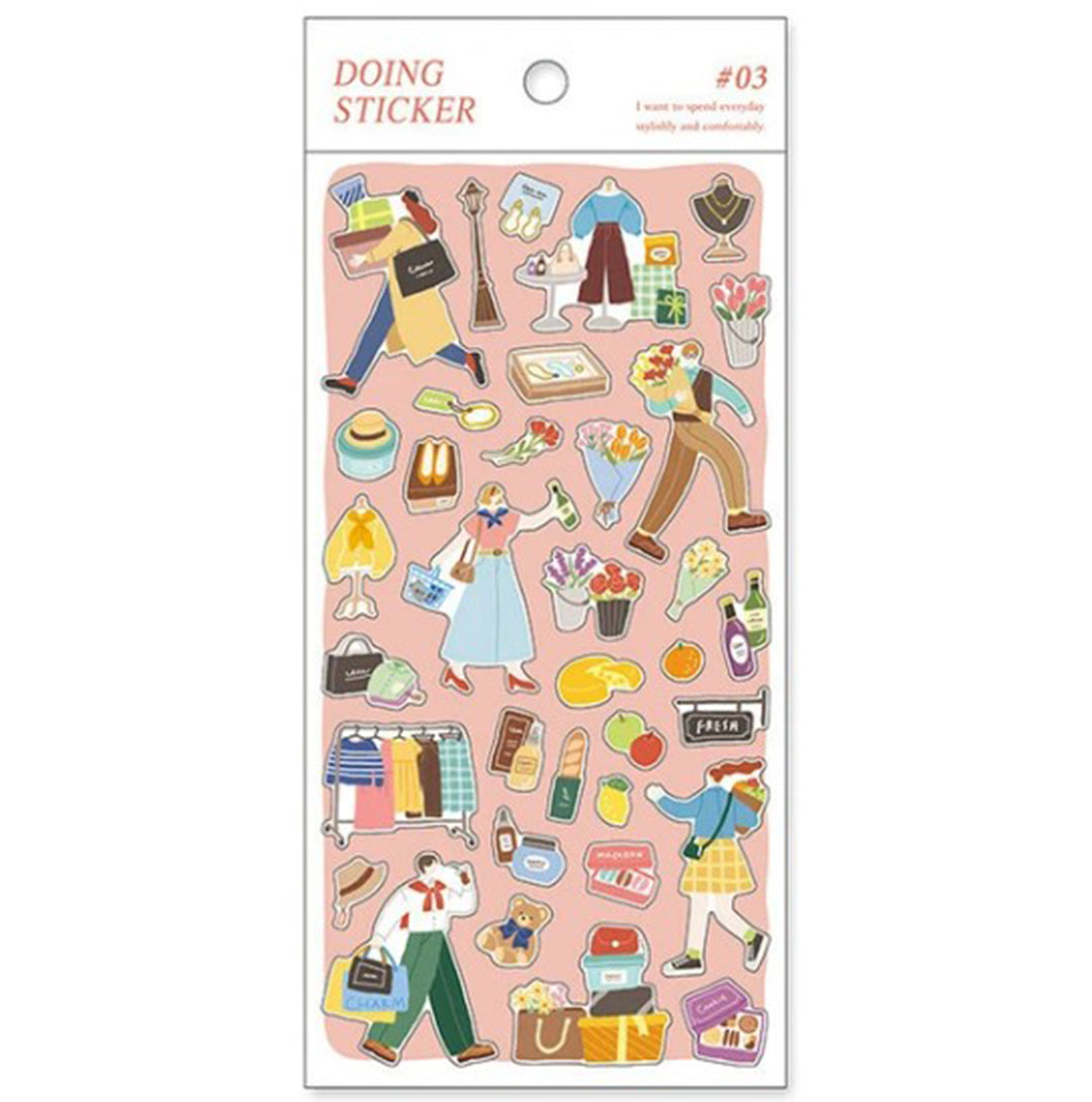 Mind Wave Doing Stickers #03 Shopping