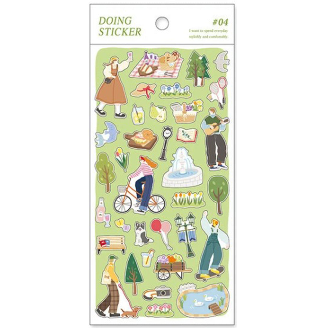 Mind Wave Doing Stickers #04 Stroll