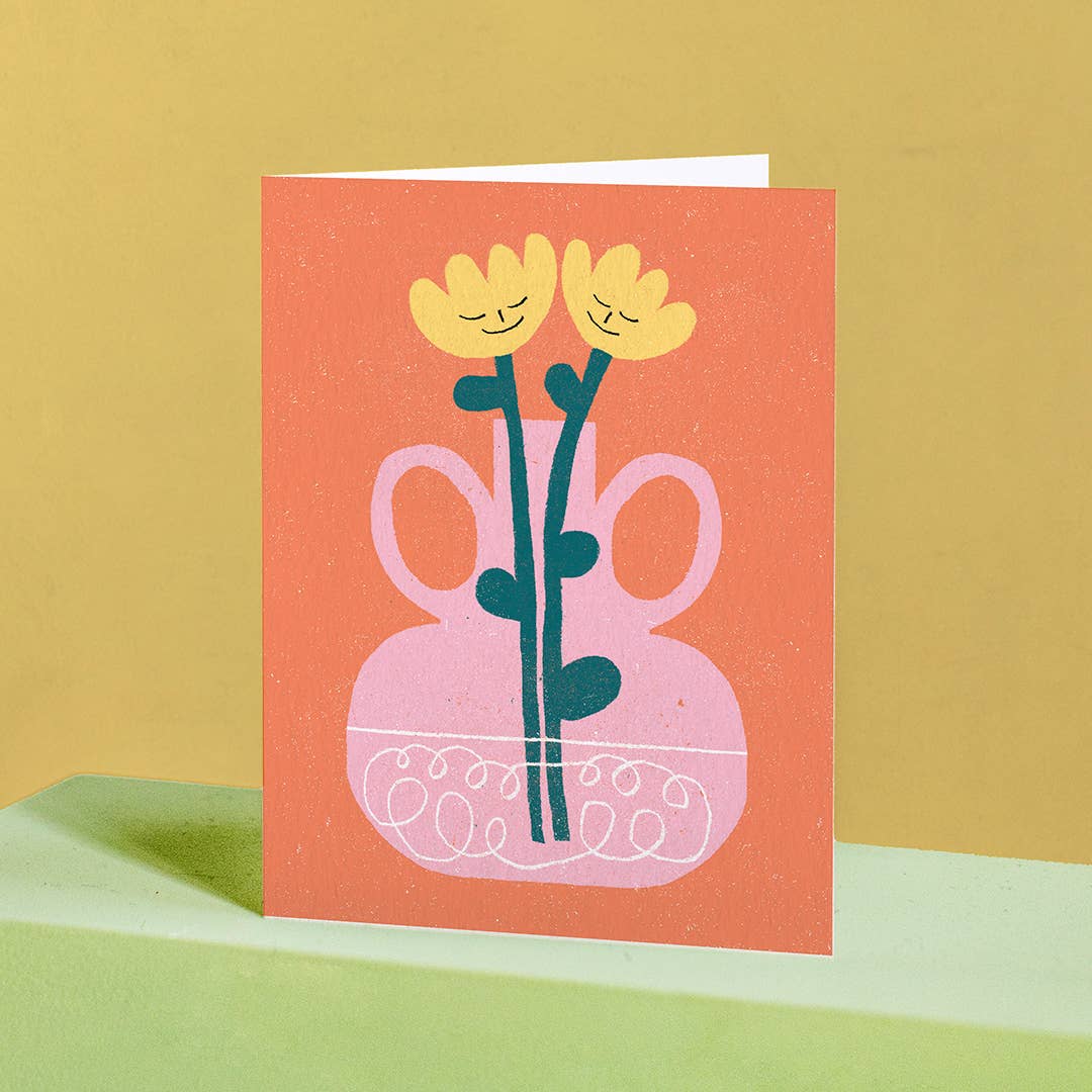 TULIPES — Greeting Card