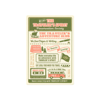 TRAVELER'S notebook Passport Size Plastic Sheet 2026