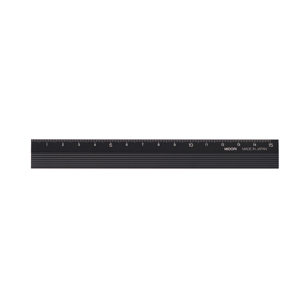 Aluminum Ruler Black