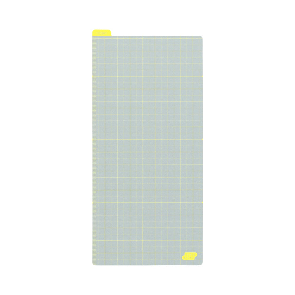 Hobonichi Accessories Pencil Board for Weeks (Ice Gray x Yellow)