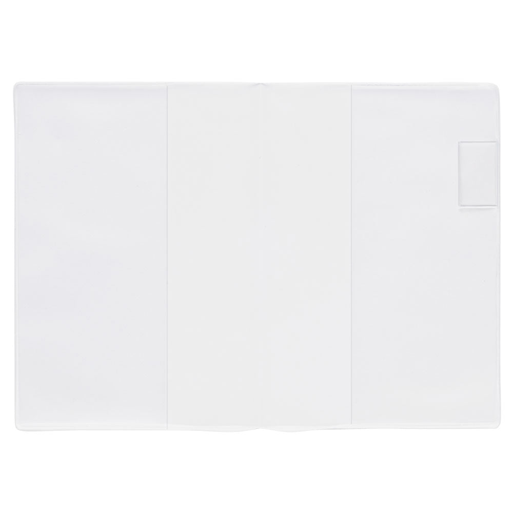 Midori Clear Plastic Notebook Cover- A6