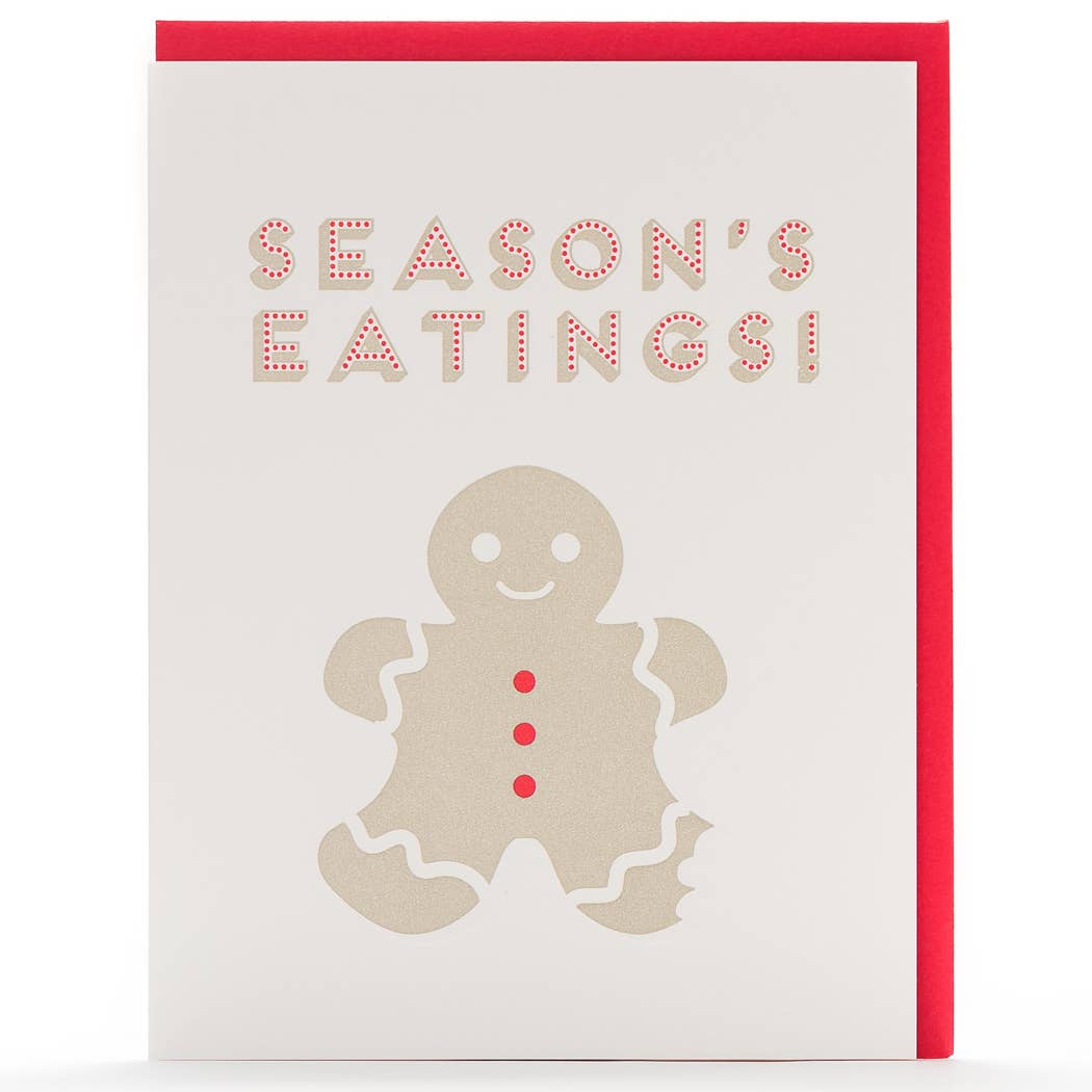 Season's Eatings Card: SIngle Card