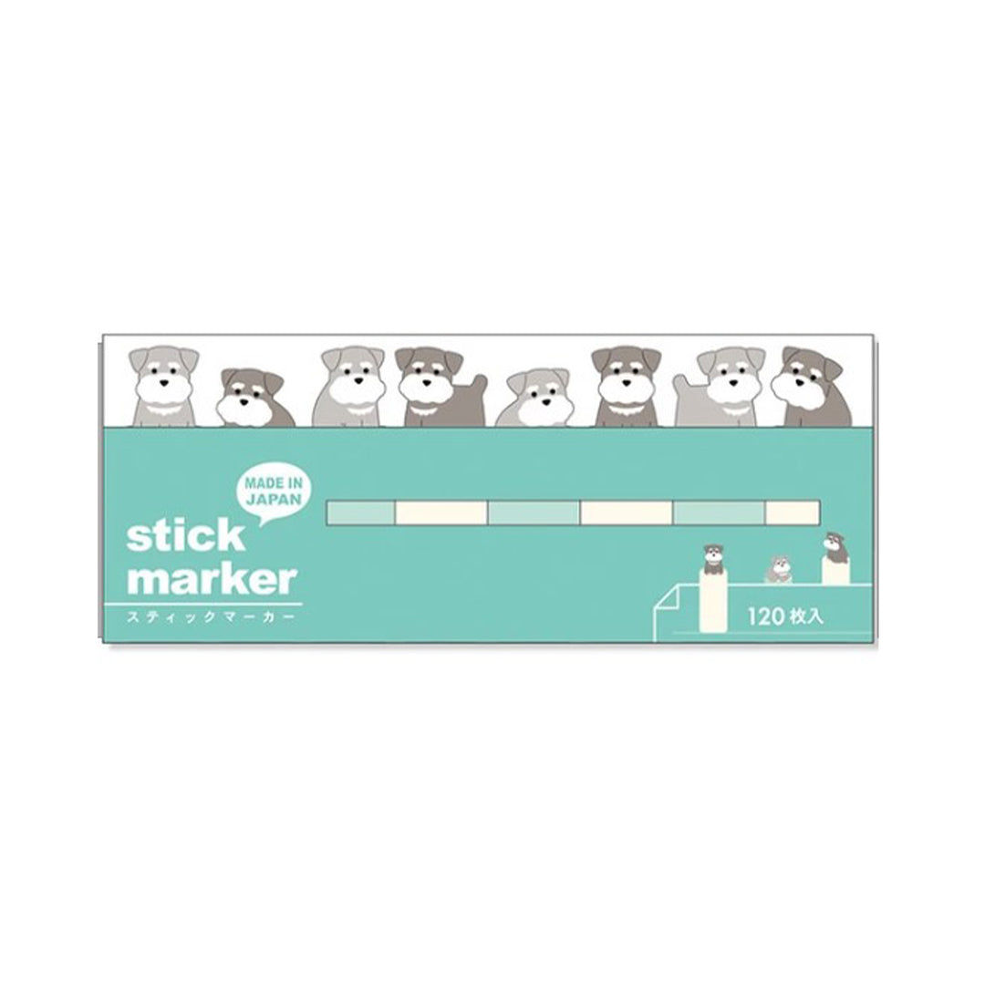 Mind Wave Sticky Notes Marker Schnauzer