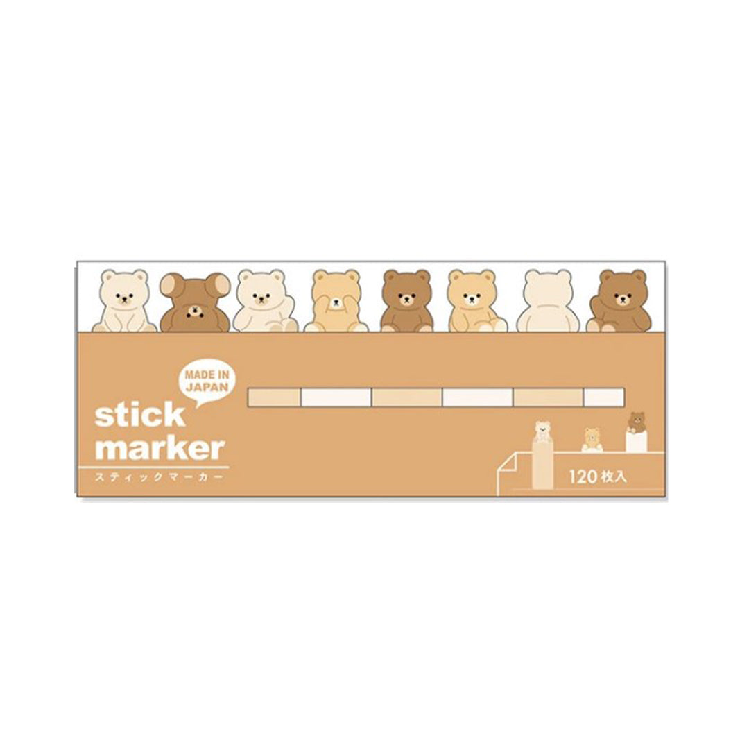 Mind Wave Sticky Notes Marker Stuffed bear