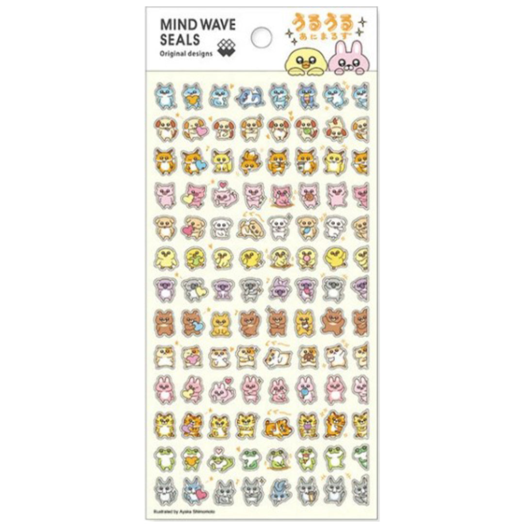 Mind Wave Stickers Teary Eyed Animals