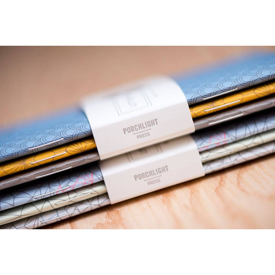 Set of 3 Origami Pocket Notebooks