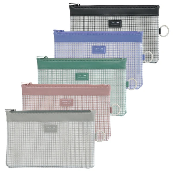 Lihit Lab Pouch/Case Mesh - Rose Pink