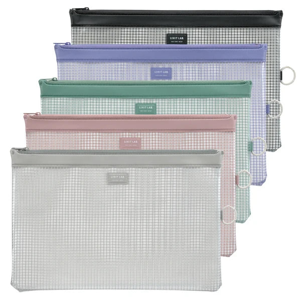 Lihit Lab Pouch/Case Mesh 235x355mm - Olive