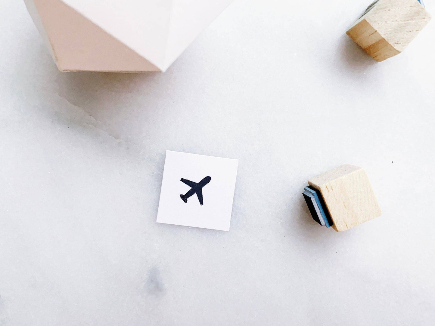 Flight Reminder Rubber Stamp • Airplane Stamp
