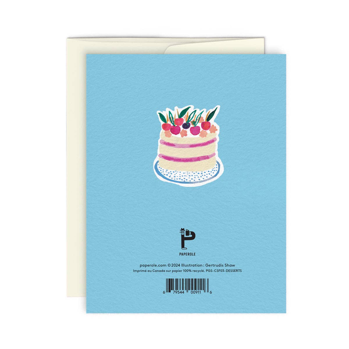 DESSERTS — Greeting Card