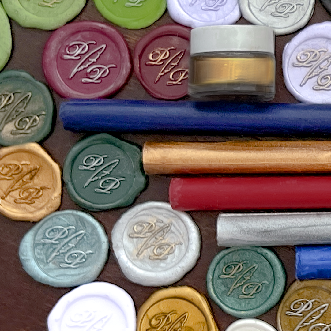 French Sealing Wax ~ Best Quality 7" ~ Unbreakable Mail Safe: Metallic apple green