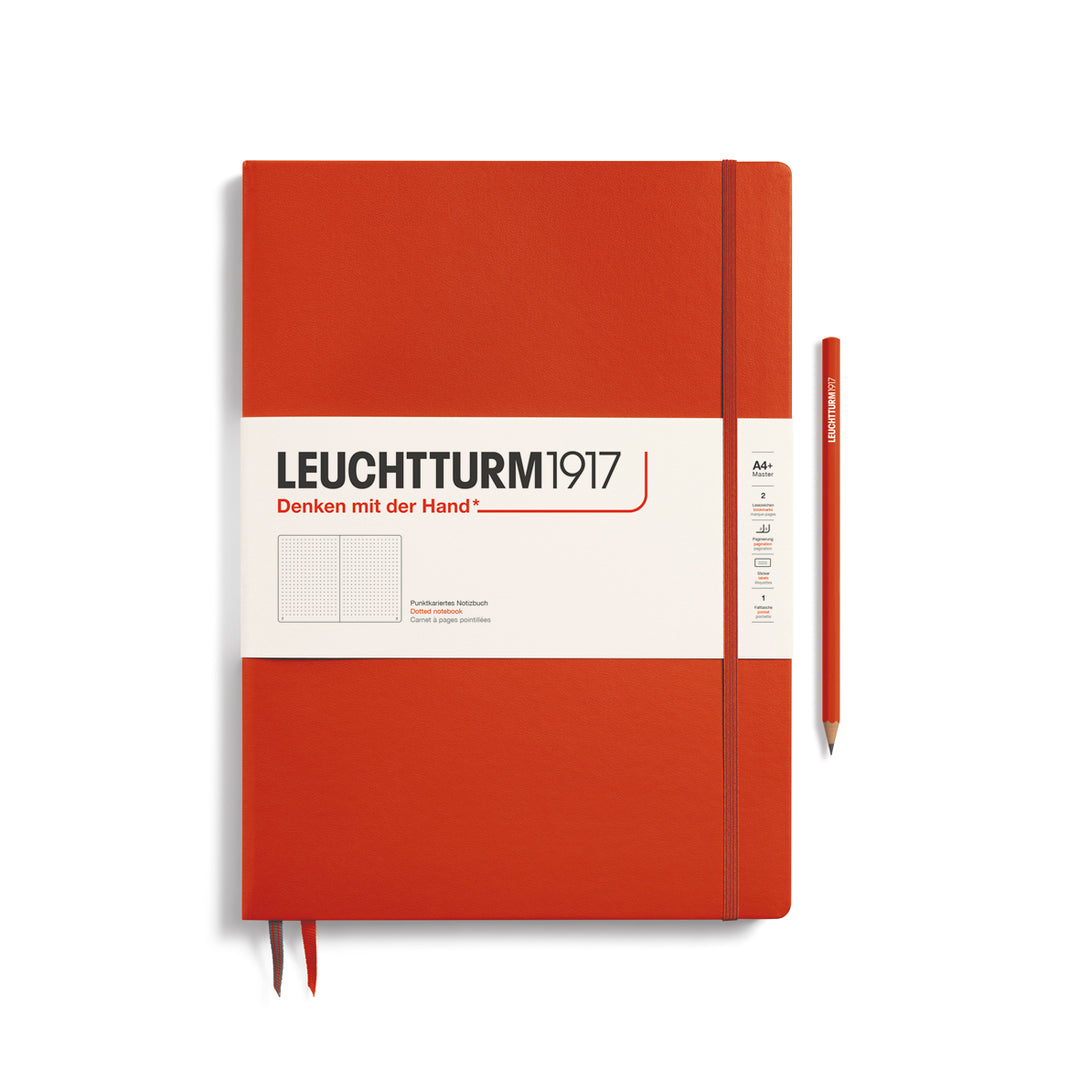Leuchtturm1917 Master Slim A4+ - Fox Red