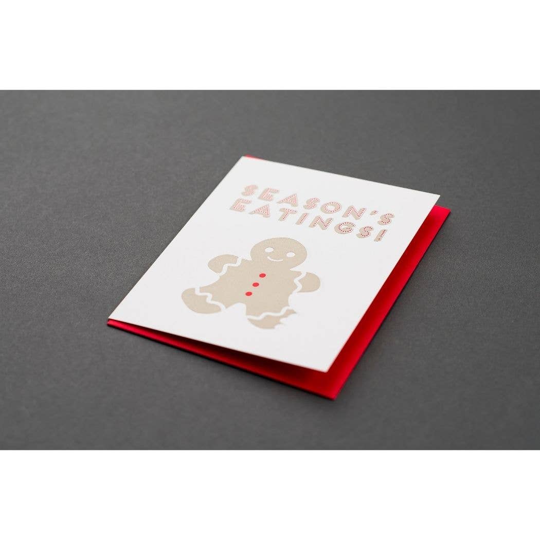 Season's Eatings Card: SIngle Card