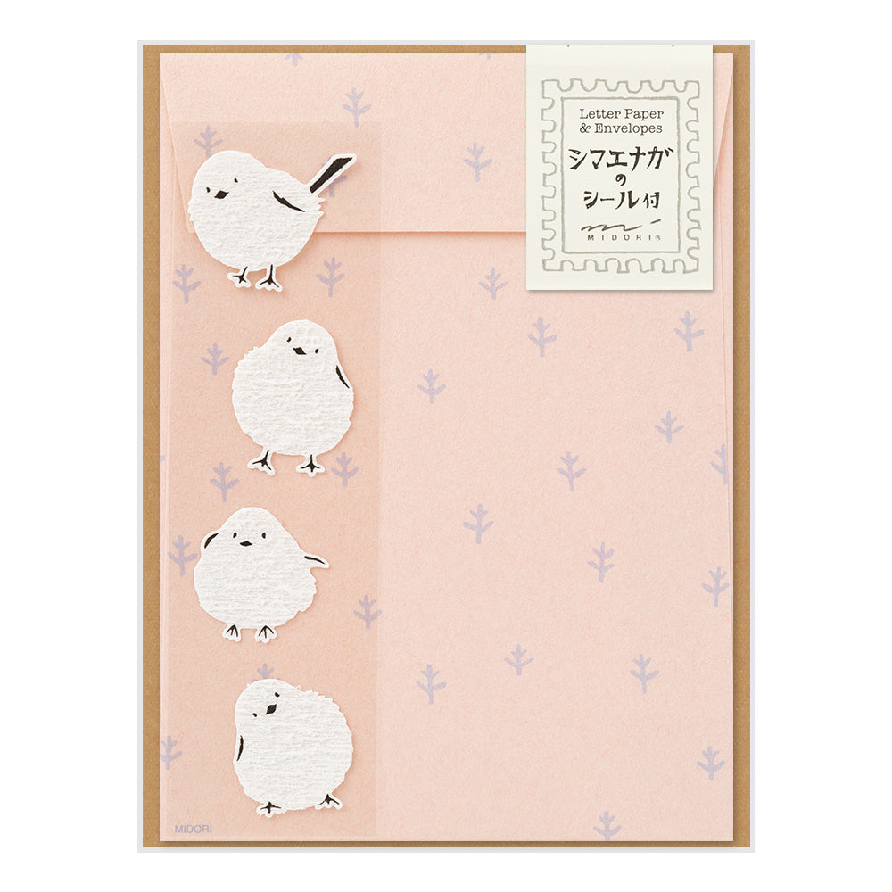 Longtail Tit | Letter Paper and Envelopes Longtail Tit | Letter Paper and Envelopes