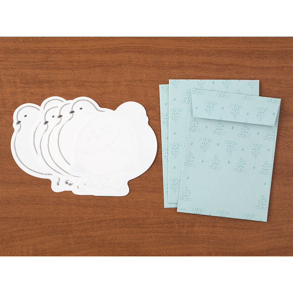 Midori Letter Set 925 Die-cut Grouse