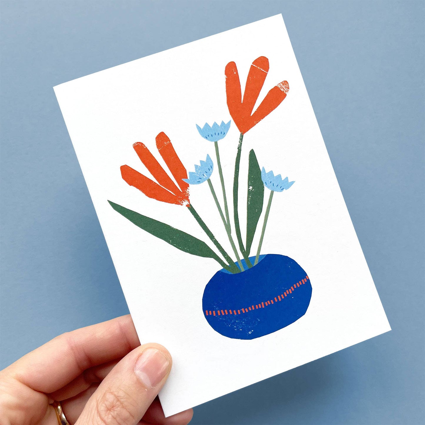 Greeting Card Flowers