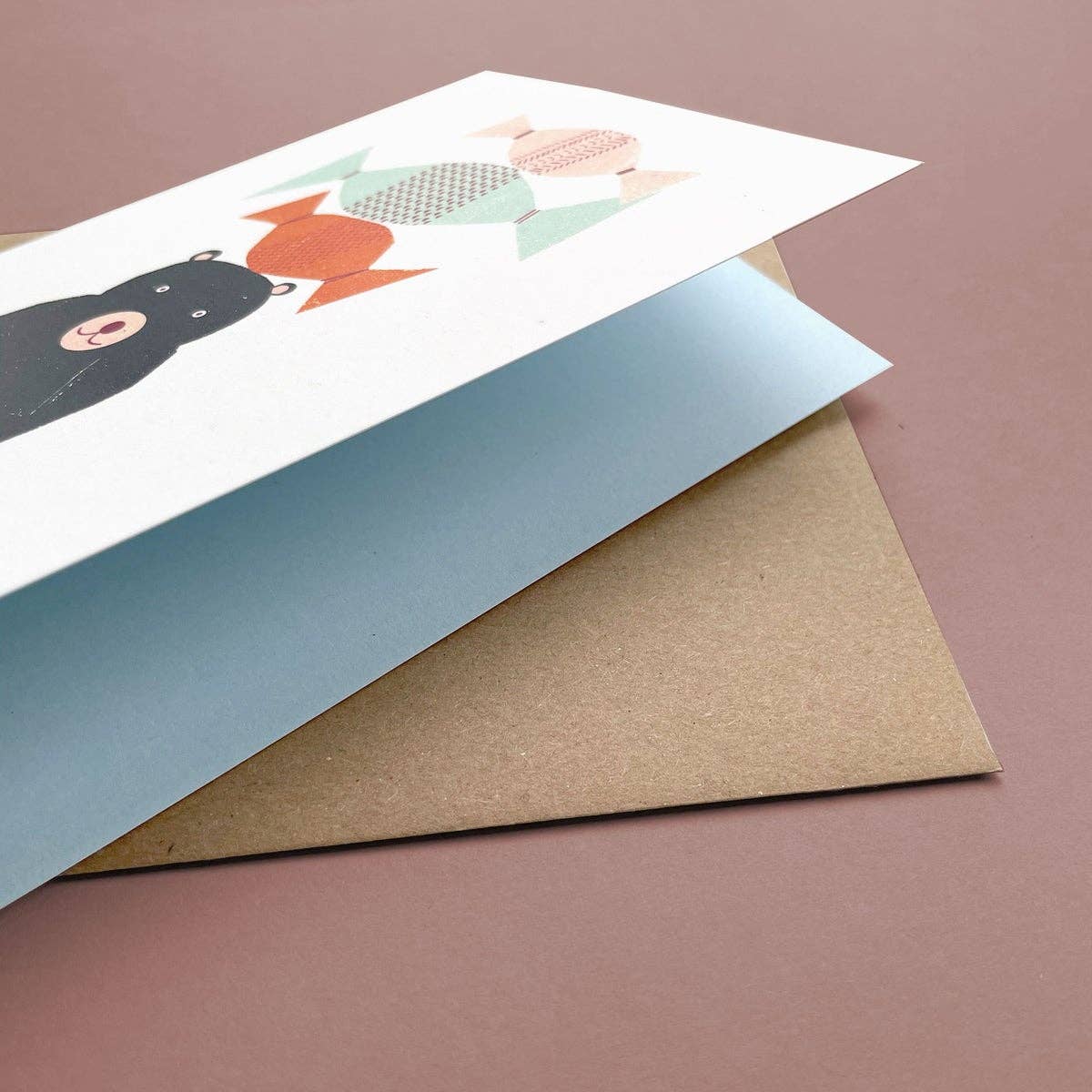 Greeting Card Sweetie Bear