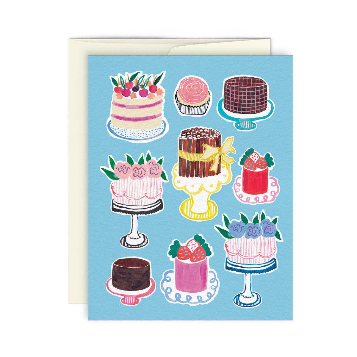 DESSERTS — Greeting Card