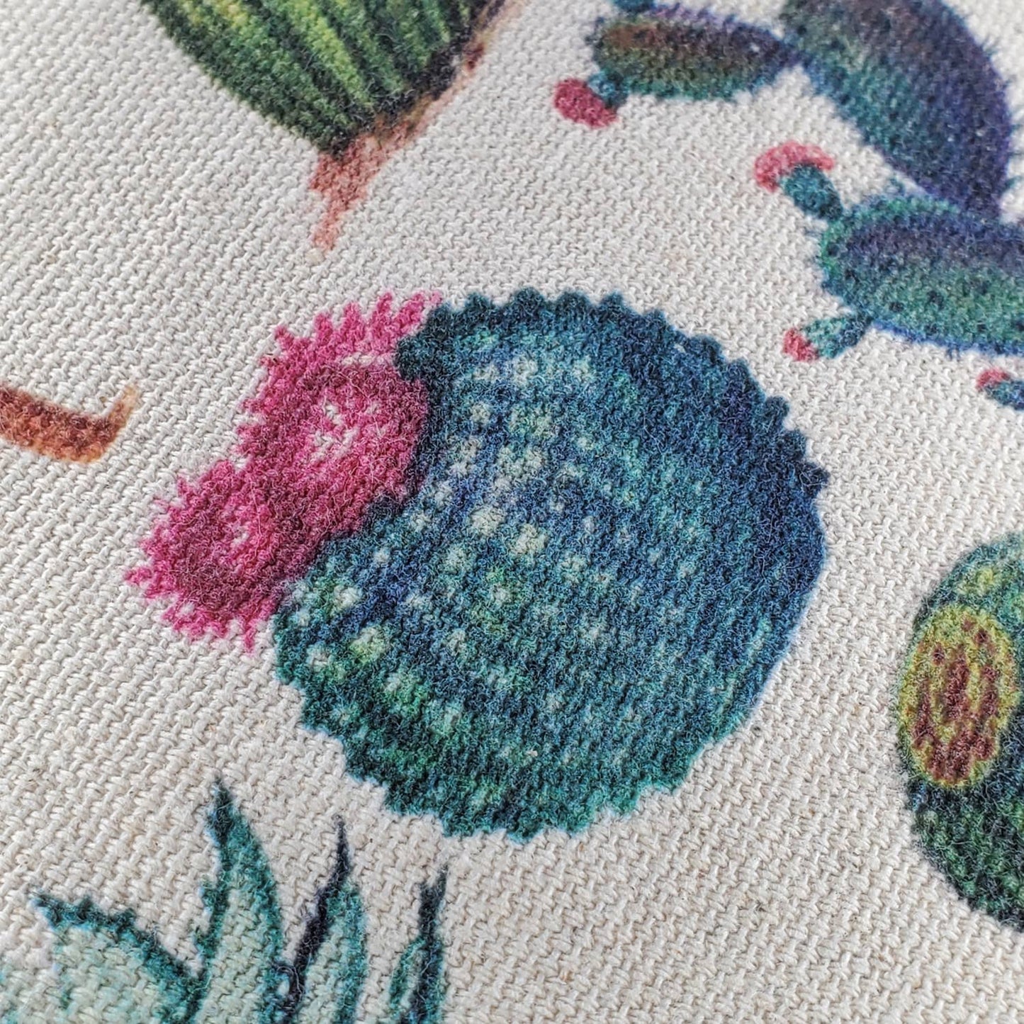 Tote Bag Canvas -Green Cactus