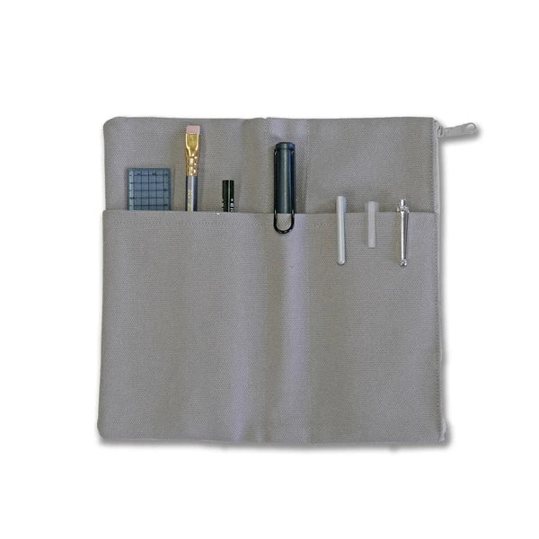 Yamamoto Paper RO-BIKI NOTE CANVAS COVER COOL GRAY